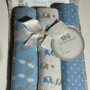 Cribmates Receiving Blanket Set.